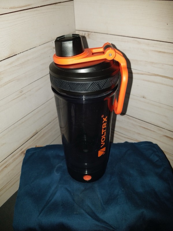 VOLTRX Electric Protein Shaker Bottle - USB Rechargeable Mixer Cup for Shakes