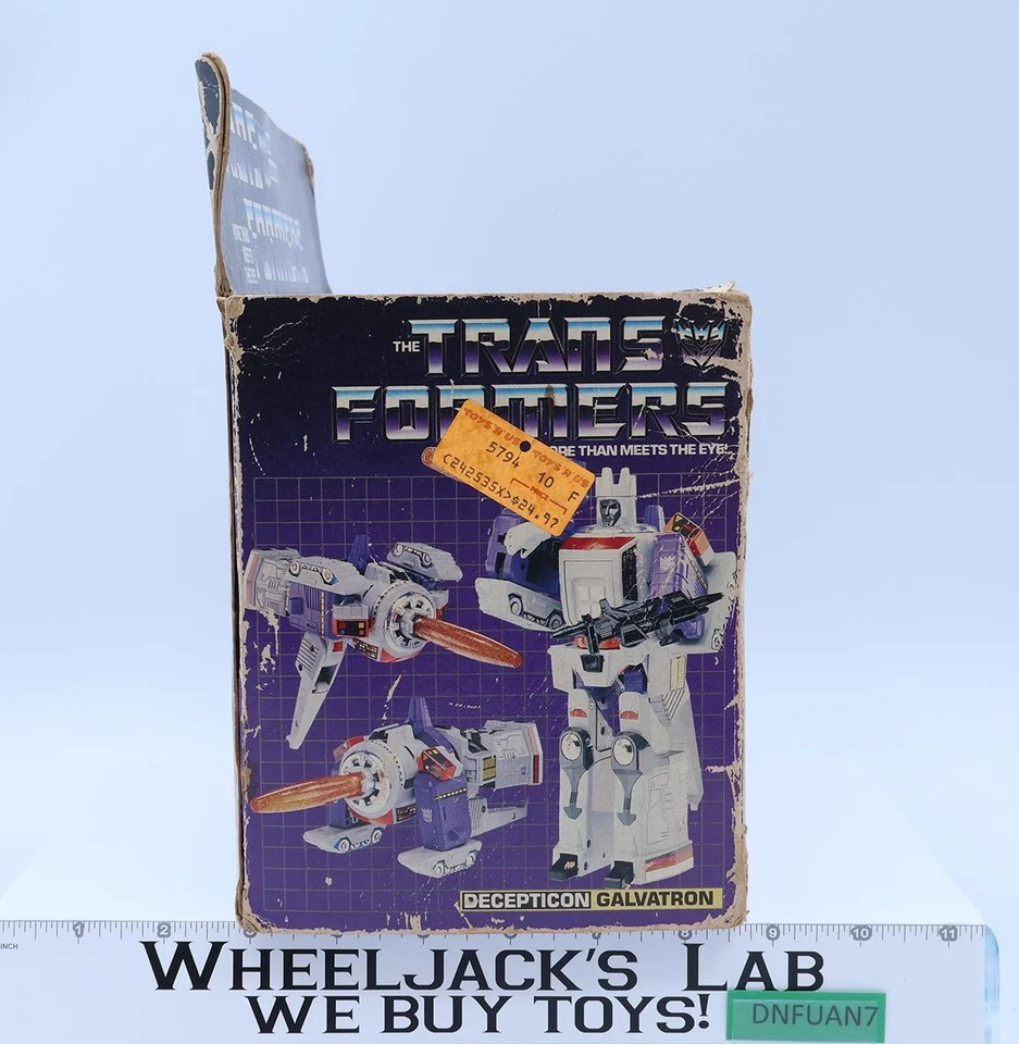 Galvatron WORKS W/BOX & INSERT MIB 100% Complete 1986 Vintage G1 Transformers - Image 4 of 4