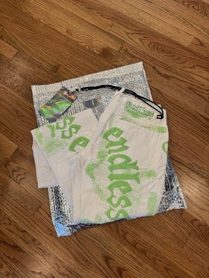 Endless Denim  Green On White  BRAND NEW SIZE 34