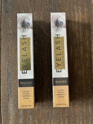 Lot Of 2 Silksence Upgraded Eyelash Growth Serum 5 ml/0.17 oz