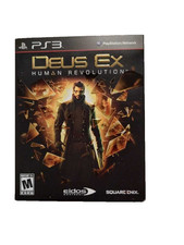 PS3 Deus Ex Human Revolution Square Enix Eidos M Rated Game Complete