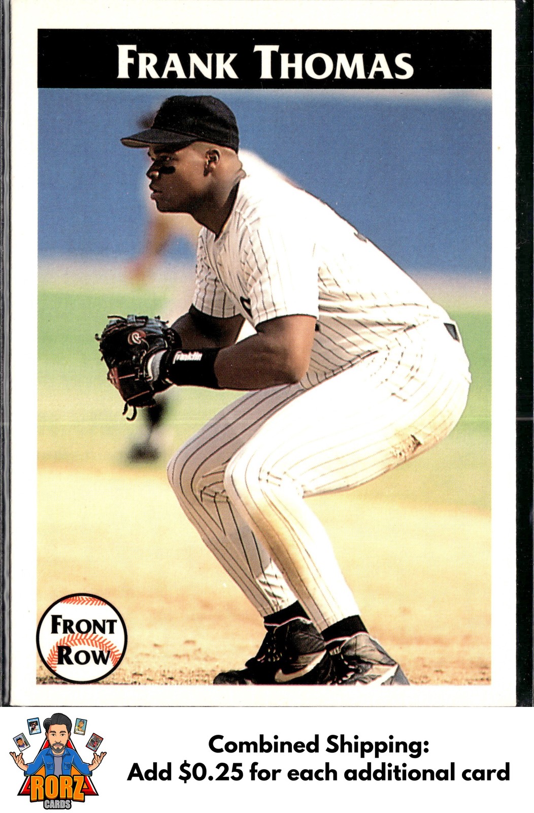 1992 Front Row Frank Thomas #7 Frank Thomas Chicago White Sox