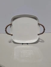 Beaded Handle Serving Tray Mason By Home Essentials Modern Chic Serving Dish