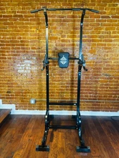 Power Tower Pull Up Bar Station + 3x1 Pulley Cable System - Pickup in Long Beach