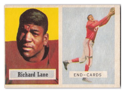 1957 Topps #85 Richard Lane Chicago Cardinals