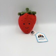 Jellycat Fabulous Fruit Strawberry BNWT Genuine Soft Toy