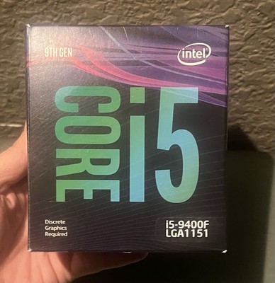 Intel Core i5-9400F Processor (2.9 GHz, 6 Cores, LGA 1151