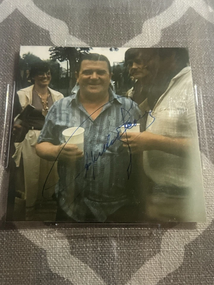 Signed Ferenc Puskas PSA/DNA Authenticated Slabbed 3x5 Photo Cert #85463759 - Image 2 of 4