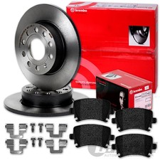 brembo BREMSSCHEIBEN 288mm + BELÄGE HINTEN passend für AUDI A4 8E B7 + SEAT EXEO