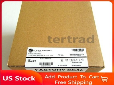 New Original Factory Sealed Allen Bradley 1746-P2 ** Chassis Power Supply PLC.