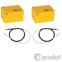 2X Hella Handbremsseile Passend FüR Audi A3 Seat Altea Leon Toledo Skoda