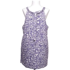 Lucy & Yak, Latzkleid, Größe: M, Blau/Weiß, Medaillon, Damen #g1u