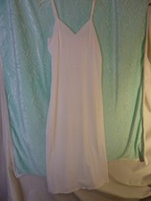 Shadow Line Lingerie Maxi Dress Slip-sz 38-ADJ Straps