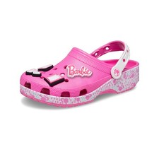 CROCS Barbie Platform Clogs Pink Jibbitz Charm Sandals Women s Size 7 Y2K