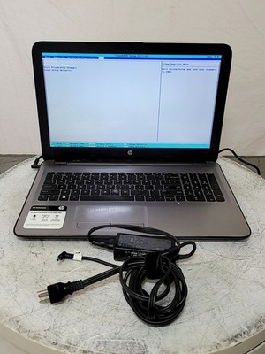 HP Notebook 15-ba113cl X7T77UA-ABA Laptop AMD A10-9600P 12GB 500GB SEE NOTES