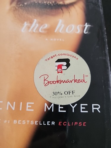The Host: A Novel by Stephenie Meyer HC Target sticker - Imagen 2 de 5