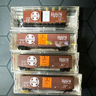 Micro-Trains Line N Scale Santa Fe Box Car Lot MAGNE-MATIC 32050/1 /2 /3 73040 — photo 1