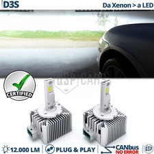 Lampadine LED D3S per Audi A4 B8 11-15 Da BI-XENON a Luci LED Bianche
