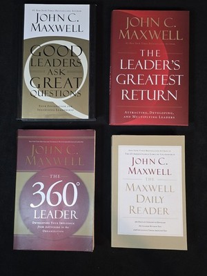 John Maxwell Leadership Book Bundle World Renowned Author #1 Leadership Expert 