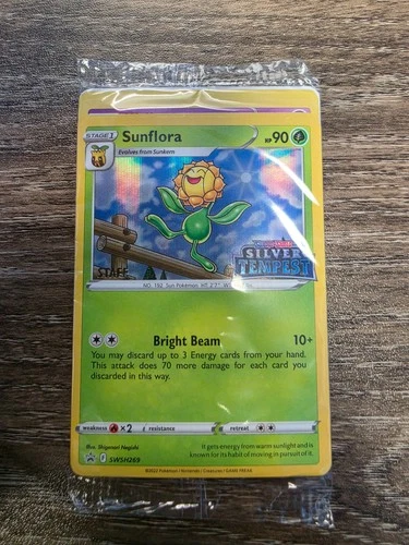 SILVER TEMPEST STAFF PROMOS - Pokemon - Factory Sealed/ set of 4/ FREE SHIP(US) - product listing photo
