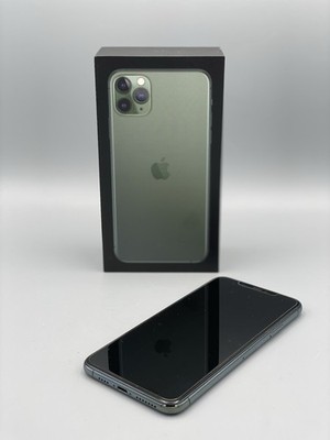Apple iPhone 11 Pro Max 256GB Midnight Green ohne Simlock, Akku 76%