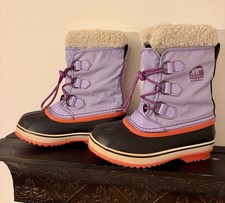 Sorel Girls Youth Size 3 Yoot Pac Duck Style Waterproof Winter Snow Boots