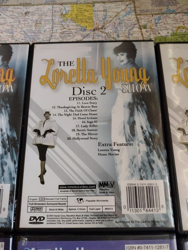 The Loretta Young Show DVD Lot Released In 2004 And 2007 6 DVD Lot - Imagen 10 de 20