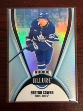 2025-26 Upper Deck Allure Easton Cowan Base Extended Rookie Toronto Maple Leafs