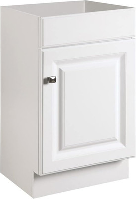597112 Wyndham Unassembled Bathroom Vanity Cabinet without Top, 18 X 16/1 Door, 