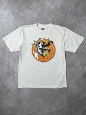 Vintage Looney Tunes Shirt Youth XL White Cartoon Graphic Bugs Bunny Casual Y2K