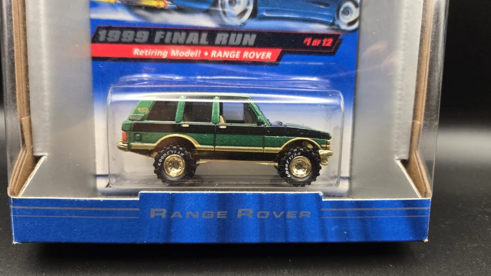 Hot Wheels 1998 Retiring Models Range Rover Final Run Mattel - Image 2 of 4