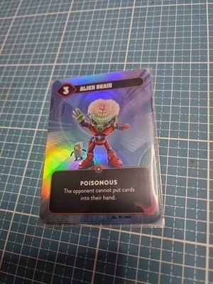 Kartenspiel Mindbug Promokarte Alien Brain foil engl.
