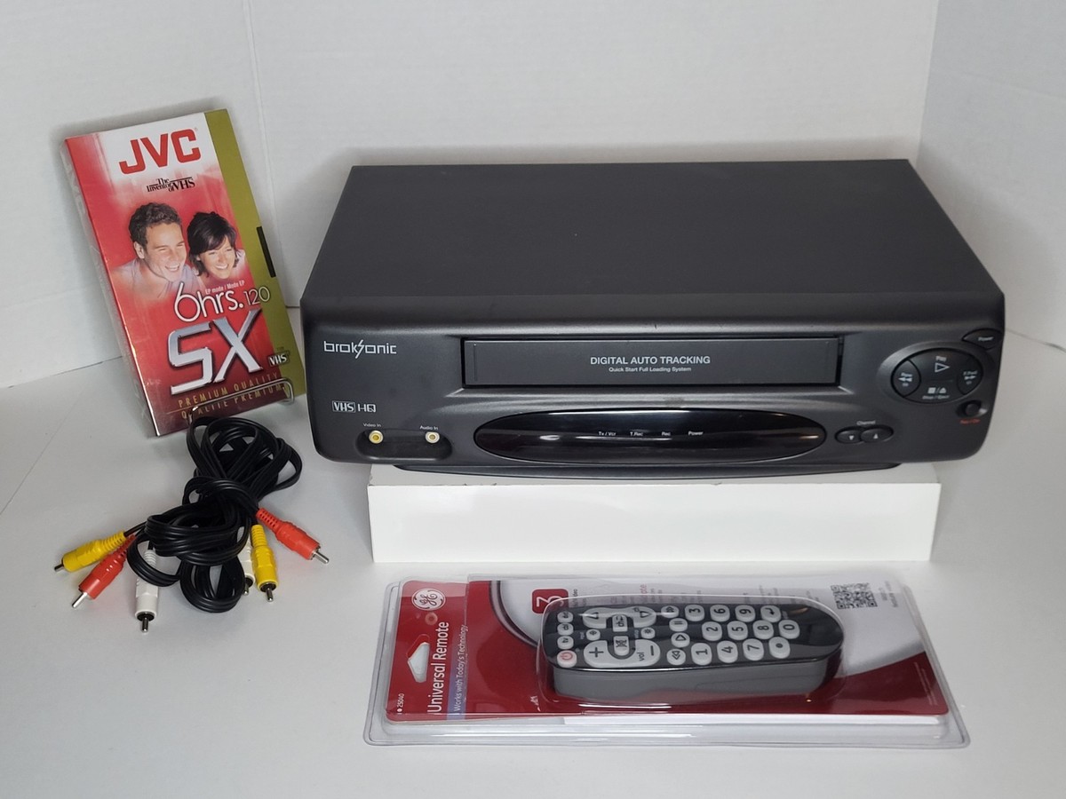 Vintage Broksonic (VHSA-6687CTTCT) VHS/VCR Player & Recorder w