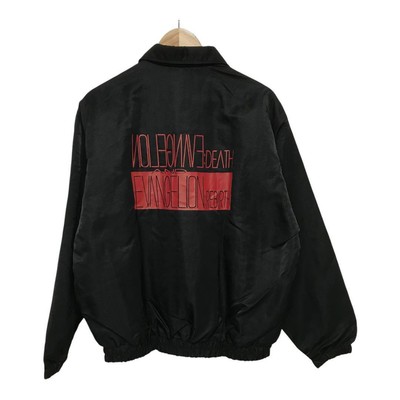 97 Evangelion The Movie Shinsei Vintage Coach Jacket Black | eBay
