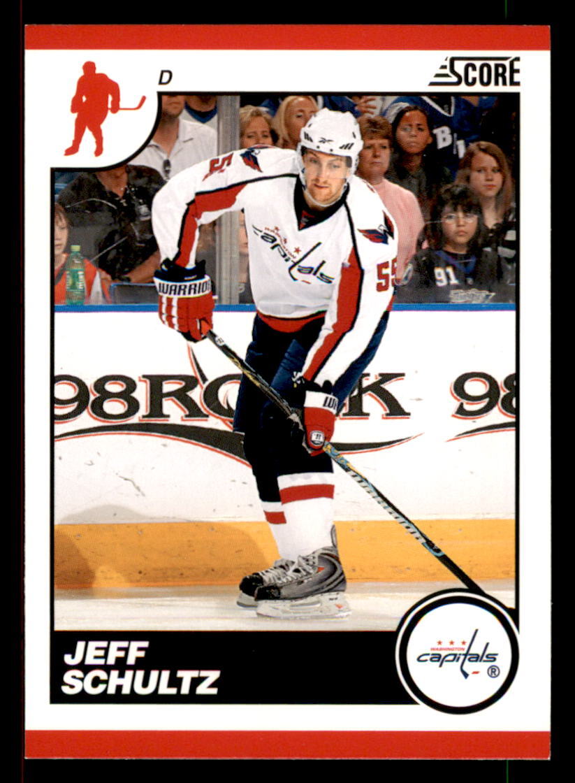 2010-11 Score Glossy #481 Jeff Schultz Washington Capitals