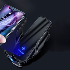 Car Wireless Charger Magnetic USB Infrared Sensor Phone Holder Mount Accessories