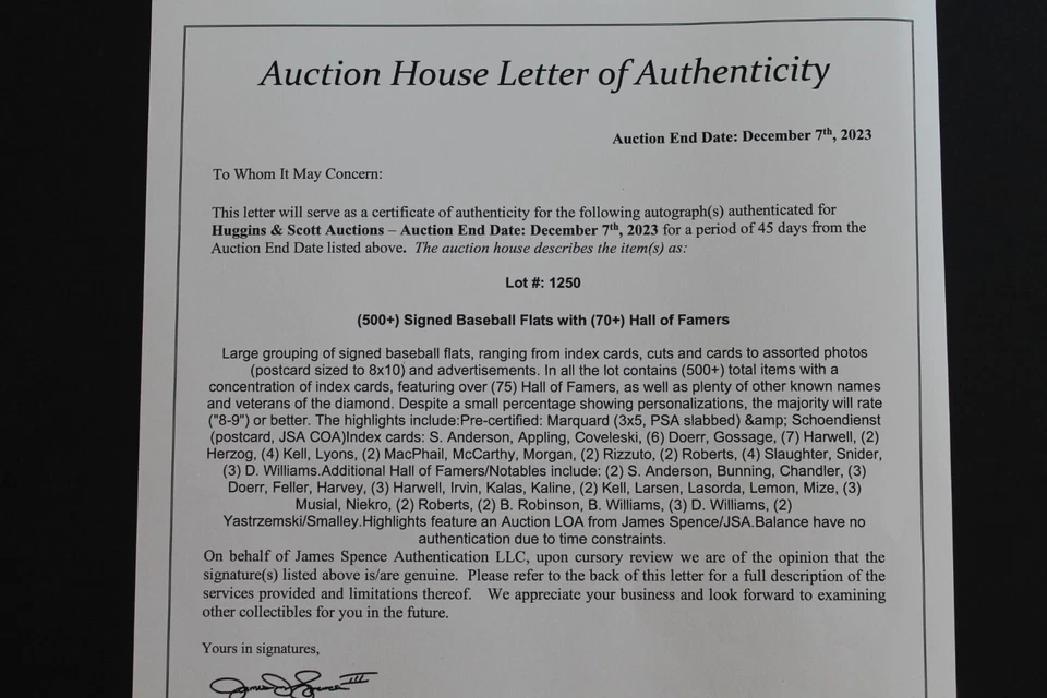 Bob Lemon (d.2000) Cleveland Signed Autographed 3x5 Photo Rowe Postcard JSA - Image 3 of 4