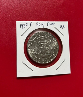 1989 P Kennedy Half Dollar - Schöne US-Münze