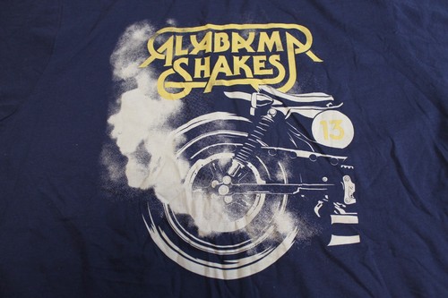 Alabama Shakes Shirt Blues Rock Band Blue Men's Tee 2013 Camiseta Maglia Size M - Picture 8 of 12