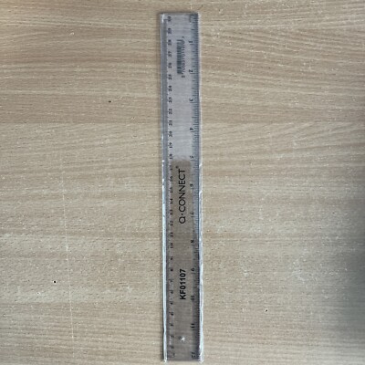 Q-Connect Lineal 300 mm/30 cm transparent transparent - 300 mm