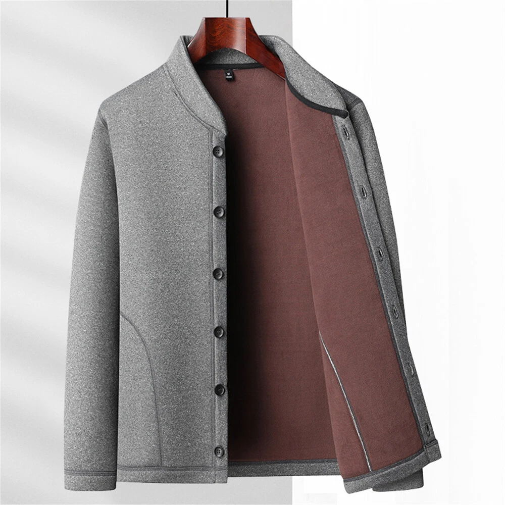 Men Fleece Jacket Thick Winter Swearshirts Warm Baggy Coat
Opens in a new window or tab