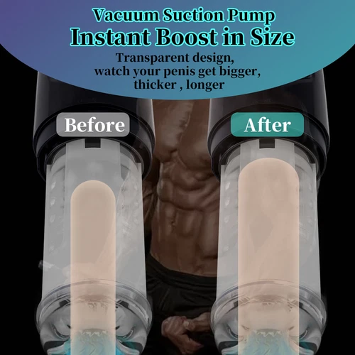 Men Sex Toy Male Masturbaters Automatic HandsFree Rotating Cup Thrusting Stroker - Picture 4 of 9