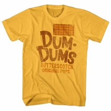 Dum Dums Butterscotch Ginger Adult T-Shirt