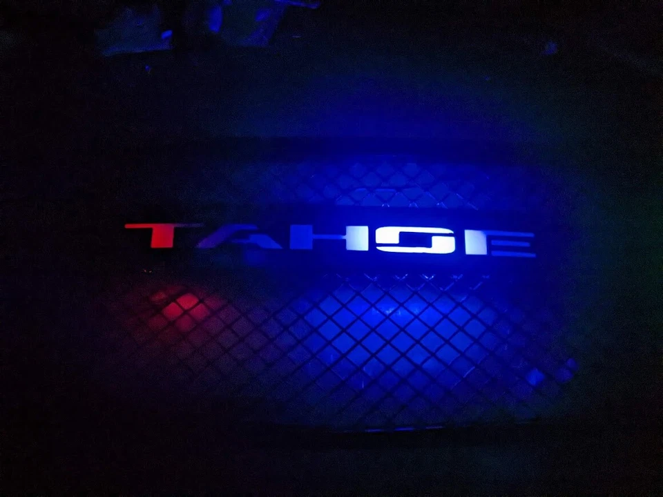 *Reemplazo completo* Control remoto LED a color personalizado 2015-2020 Chevy Tahoe rejilla hágalo usted mismo Foto 4 de 4