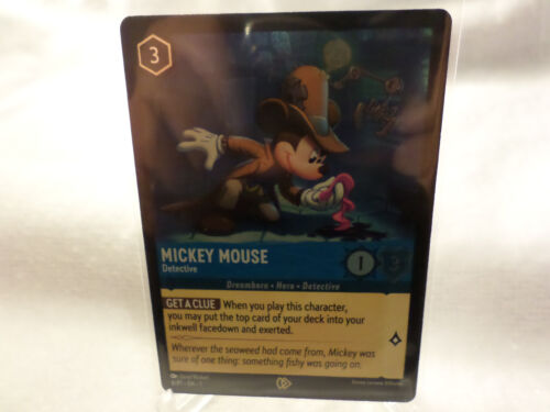 Disney Lorcana Mickey Mouse League Promo Card Holo TCG/CCG - 8/P1 - EN - 1