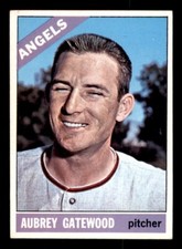 1966 Topps Baseball #42 Aubrey Gatewood EX/MT *e1