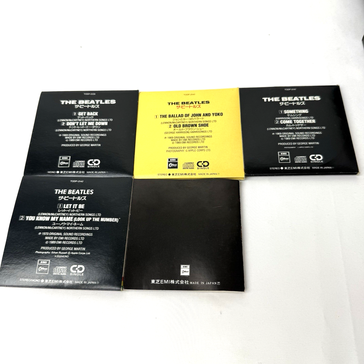 The Beatles Cd Singles Collection Box Set Music Collectible