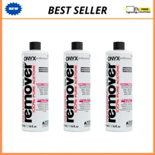 Onyx Professional 100% Pure Acetone Nail Polish Remover, 16 fl oz ( Pack of 3 )