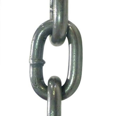 Self Colored Grade 30 Chain 1/2'' x 35 FT Bulk 4,500 lbs WLL Proof Coil Rigging