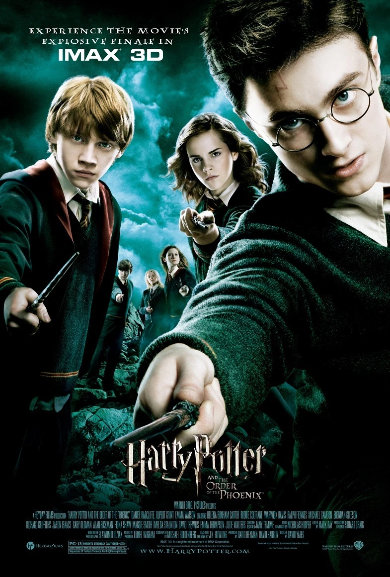 Harry Potter movie poster - Order Of The Phoenix (b) Harry Potter poster